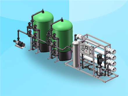 8吨/时 反渗透设备，广西水处理生产厂家长期提供纯水设备